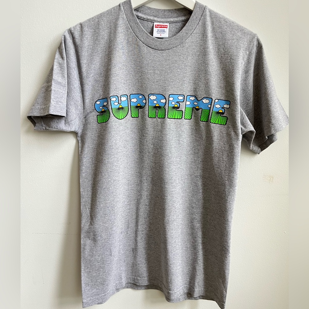Supreme Grey T Shirt 2019